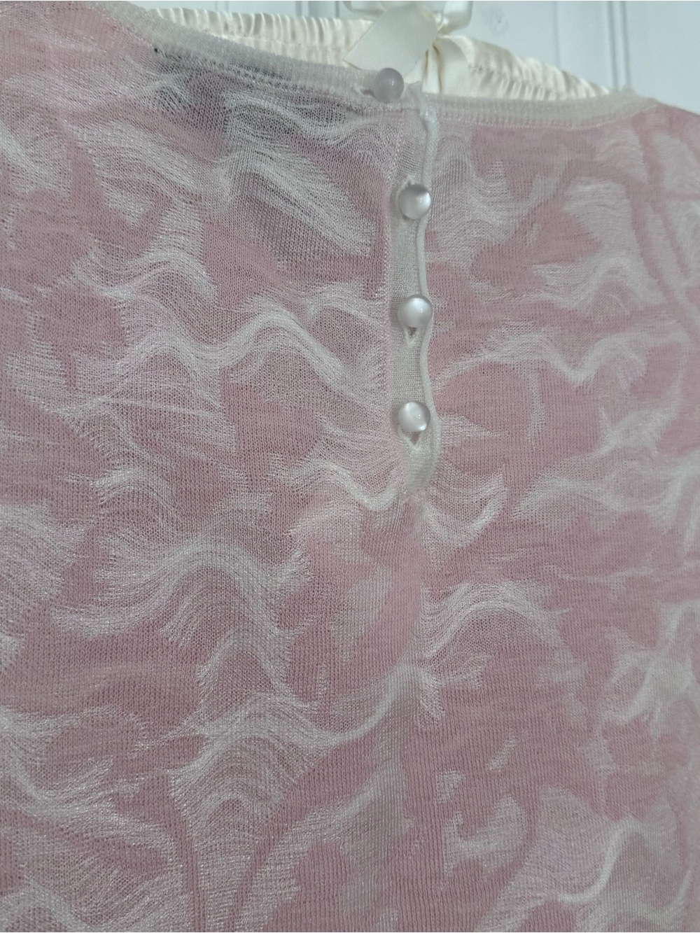 NWT Zara Pink Swirl Top Small - Picture 5 of 6